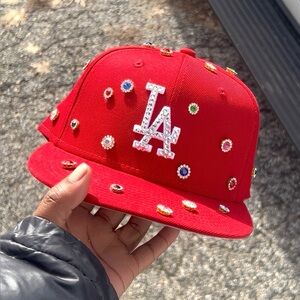 Custom Rhinestone Snapback